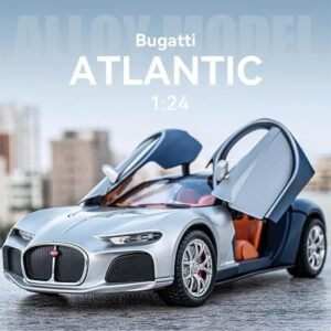 1:24 DieCast Bugatti Atlantic with Smoke Effect & Additional Briefcases