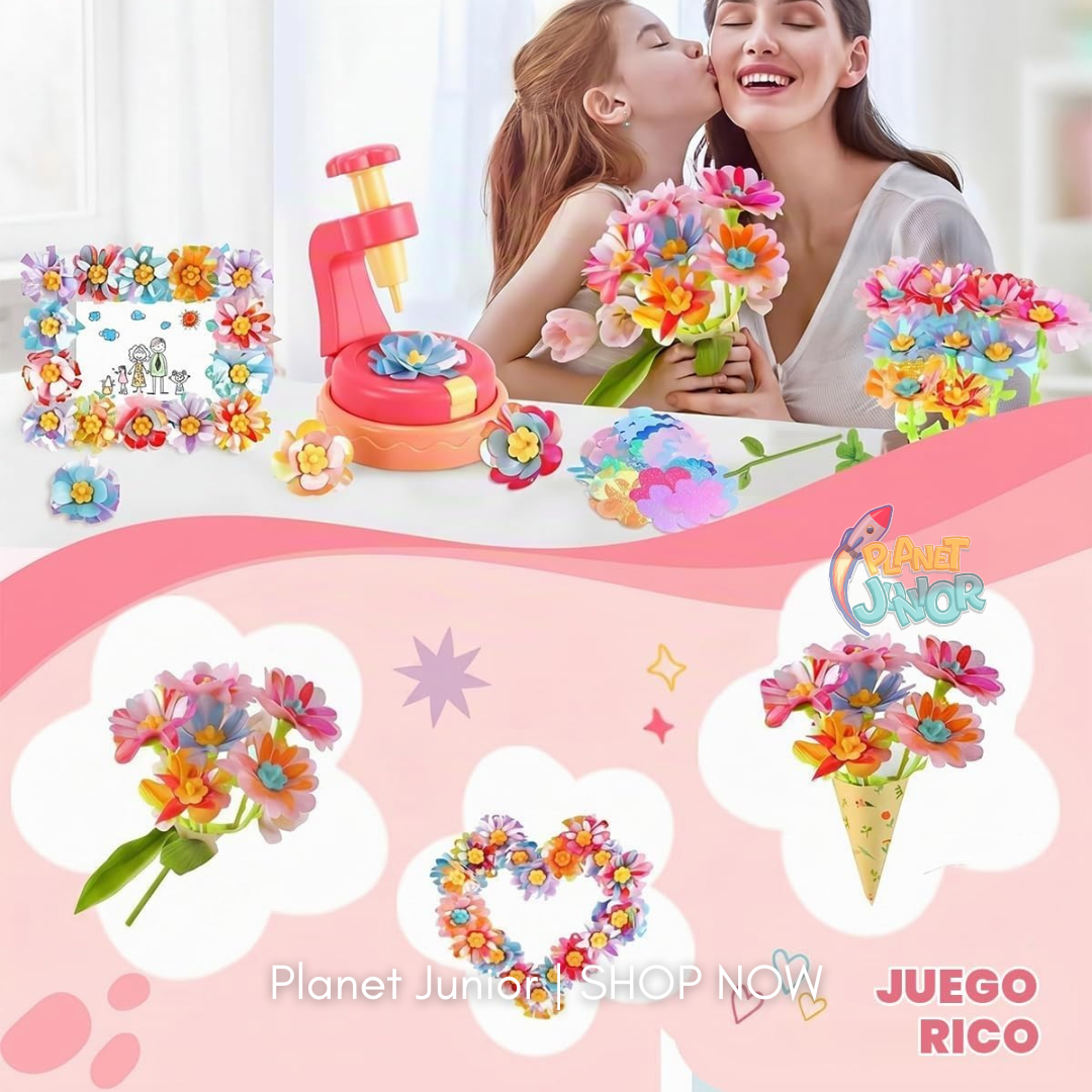 πΈ Flower Making Craft Kit β 102 Pcs Flower Press & Creative Assembly Set - Image 3