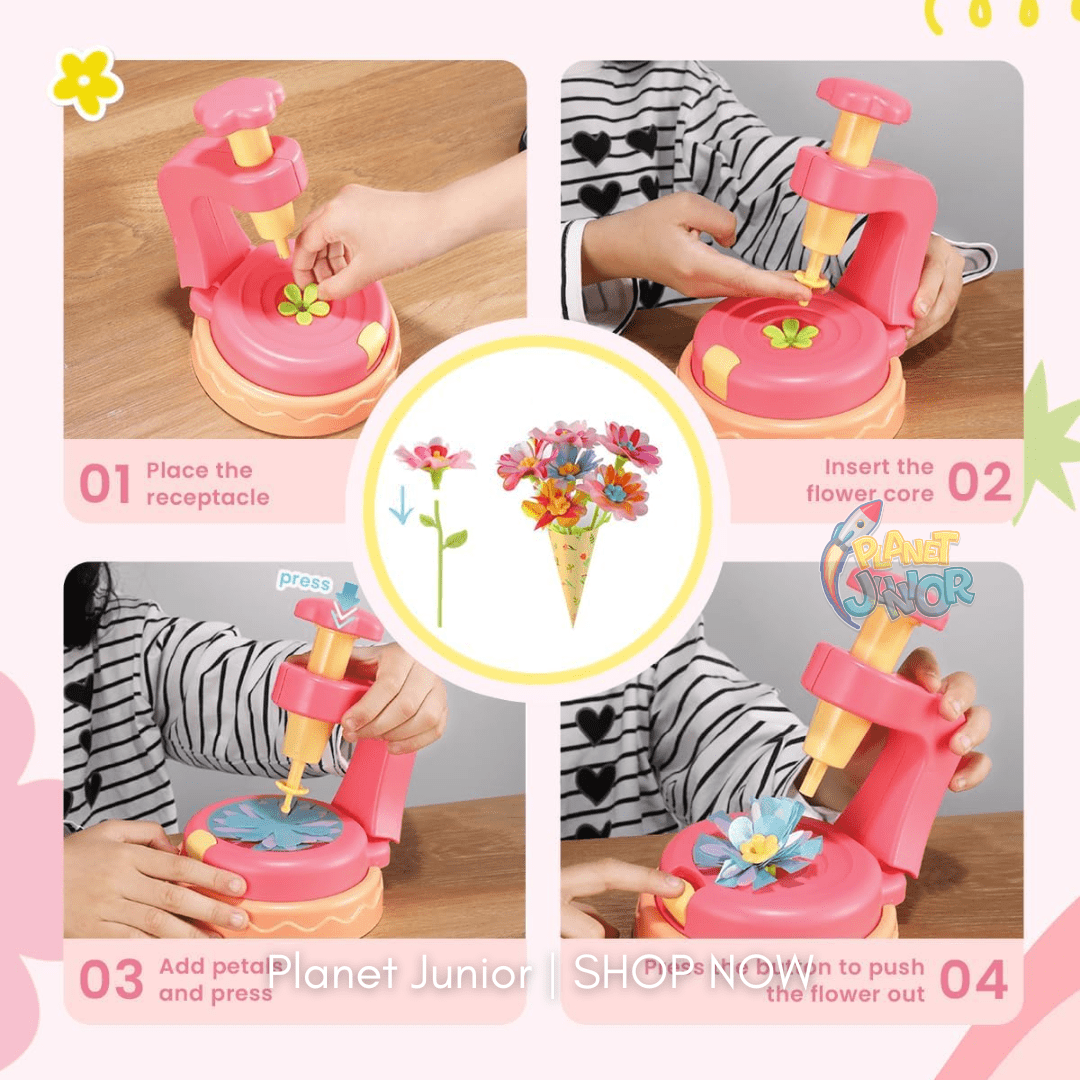 πΈ Flower Making Craft Kit β 102 Pcs Flower Press & Creative Assembly Set - Image 4