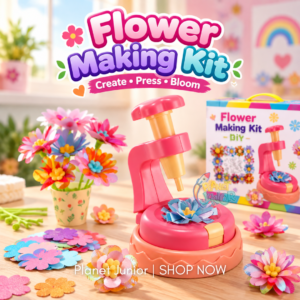 πΈ Flower Making Craft Kit β 102 Pcs Flower Press & Creative Assembly Set