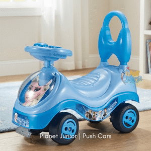❄️ Frozen Theme Kids Ride-On Push Car with Music