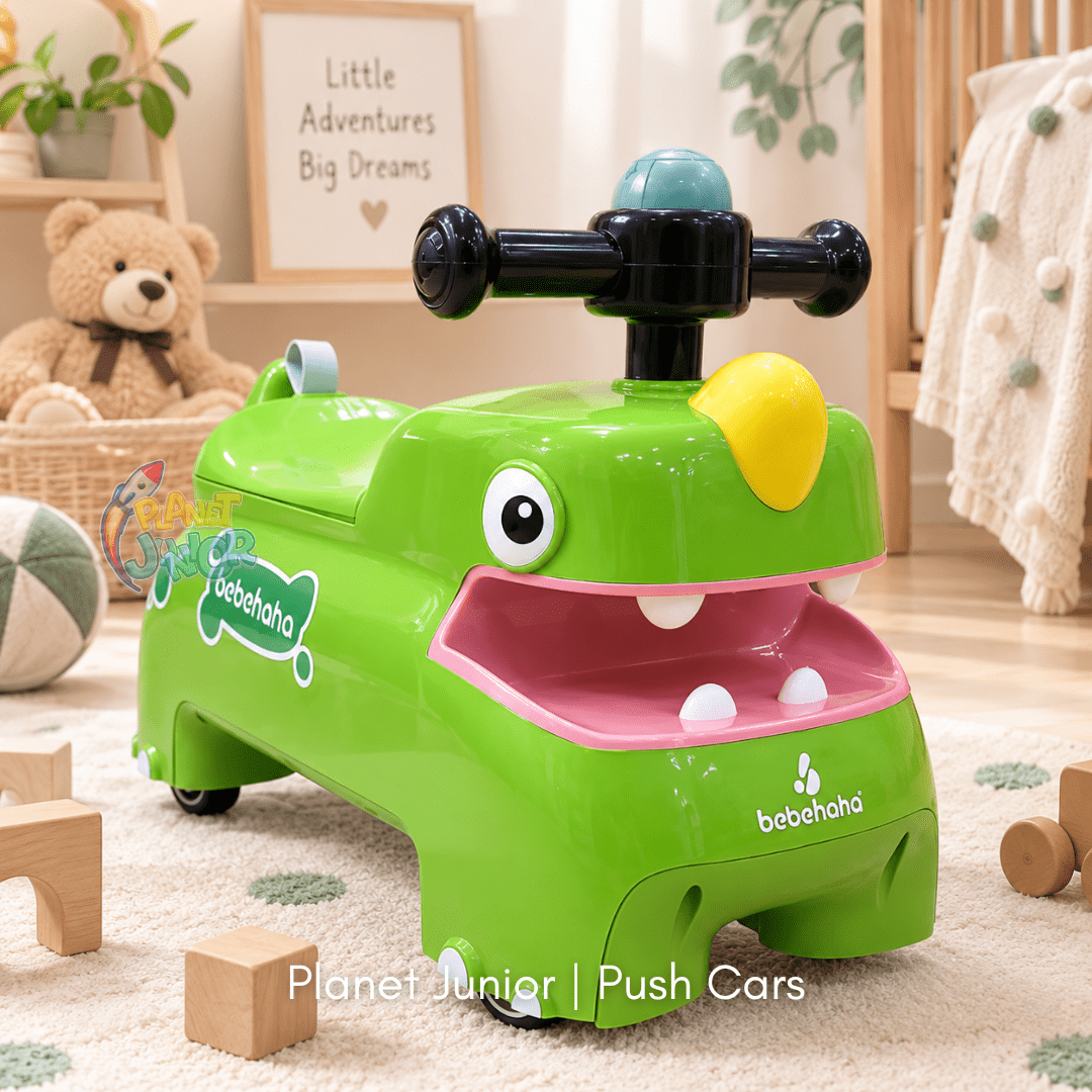 Kids Dinosaur Ride-On Push Car - Image 2