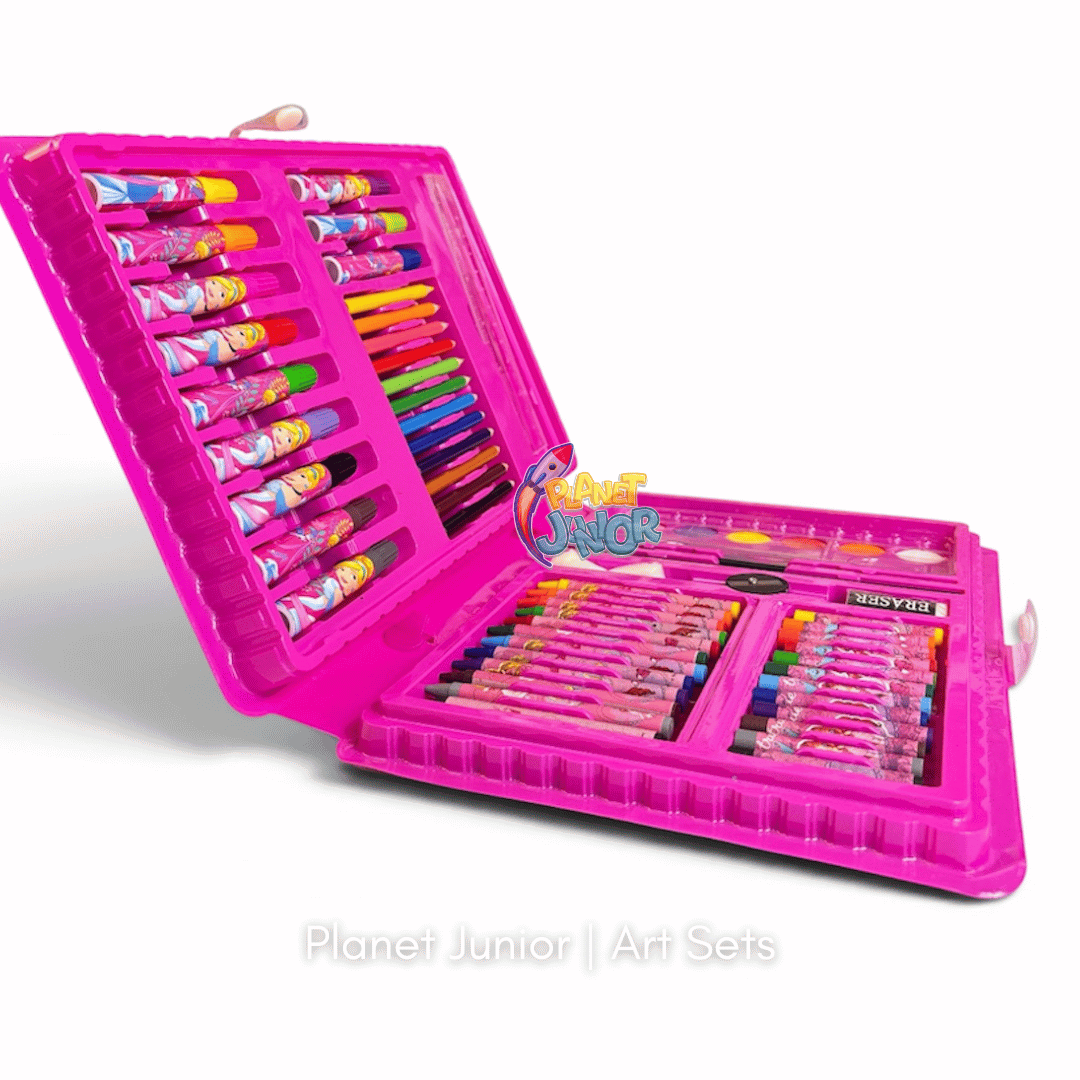 Princess Art Set in Carry Case | 68 PCS - Image 2