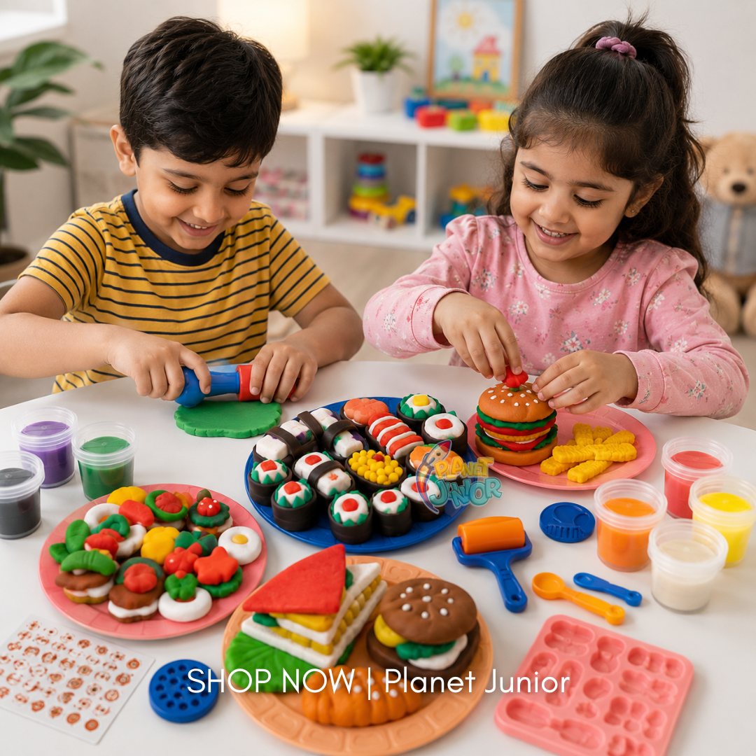 Tasty Food Magic Dough Creative Play Set - Image 5