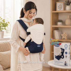 Chicco Soft & Dream 3-Position Baby Carrier – Newborn to Growing Baby, Breathable Fabric & Extra-Padded Straps