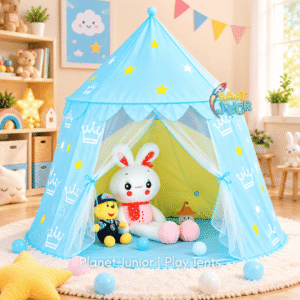 π° Kids Foldable Castle Play Tent House With Storage Bag