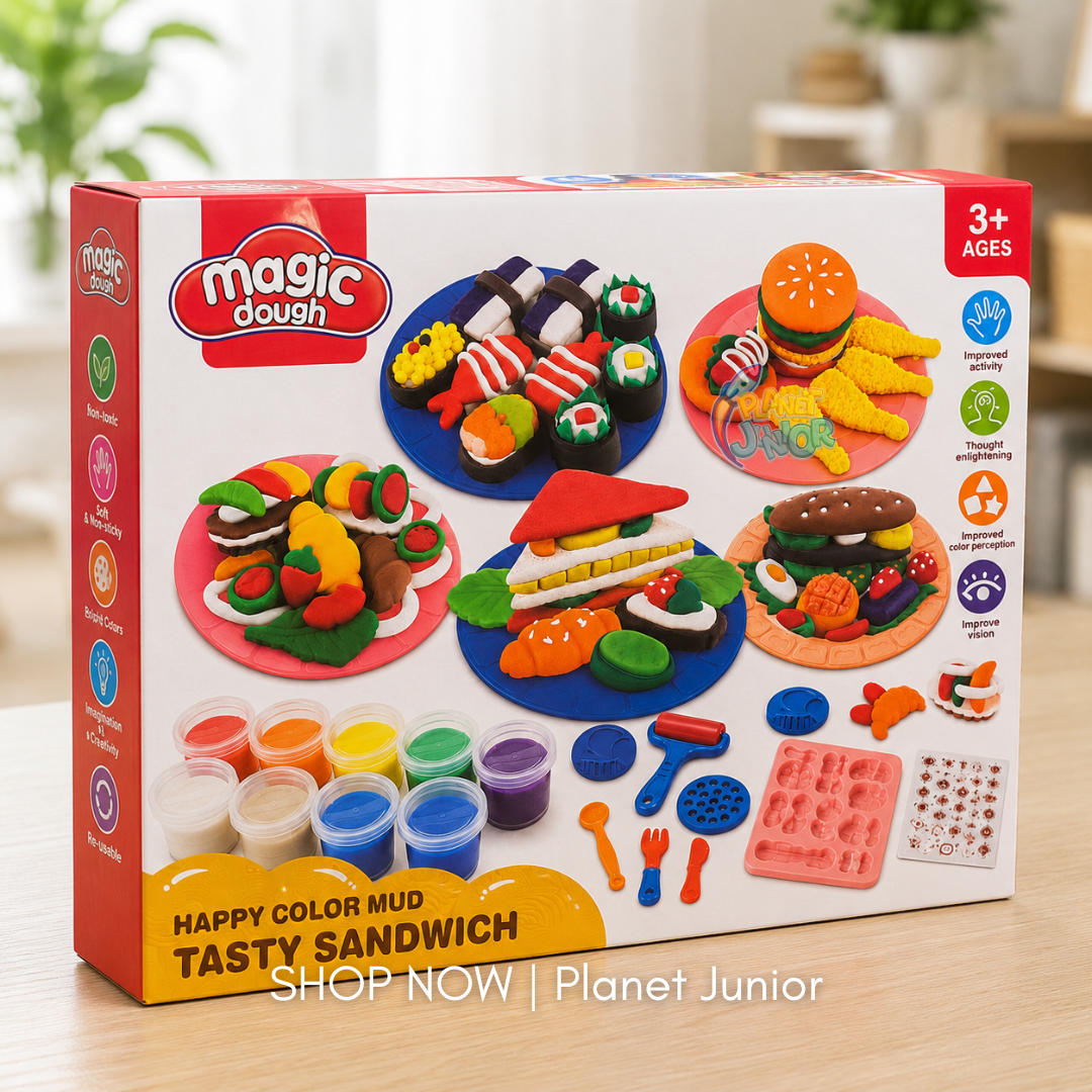 Tasty Food Magic Dough Creative Play Set - Image 2