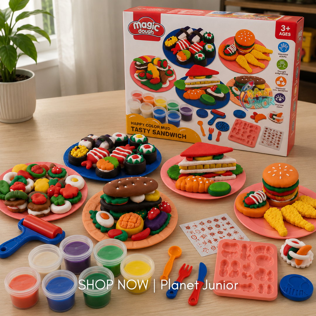 Tasty Food Magic Dough Creative Play Set - Image 3