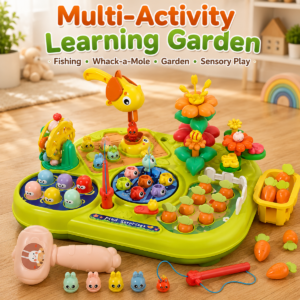 Multifunctional Magnetic Activity Garden Game Table