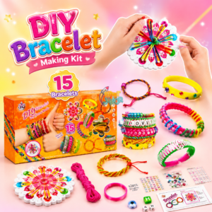 DIY Friendship Bracelet Making Kit – 13 Creative Bracelet Designs