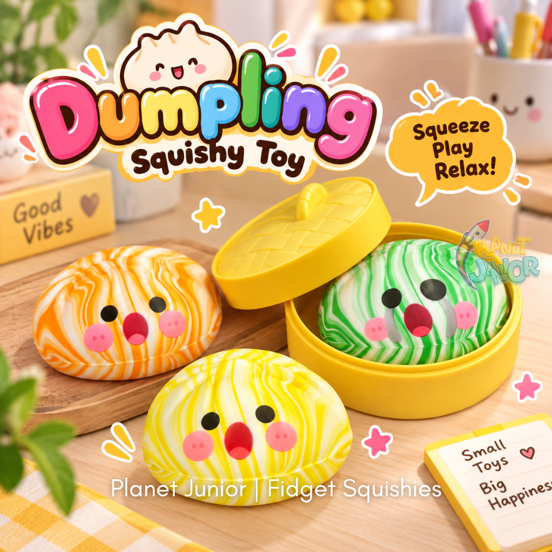 Cute Dumpling Stress Relief Squishy