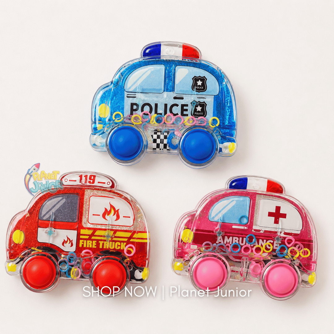 Mini Vehicle Water Ring Toss Game | 1 Pc - Image 3