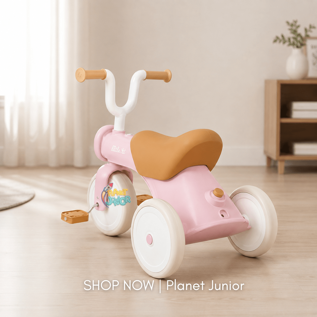 Kids Modern Tricycle with Lights & Music - Image 4