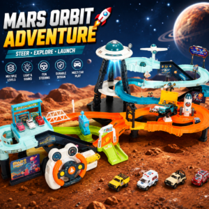 Steering Wheel Mars Base Track β Space Adventure Playset