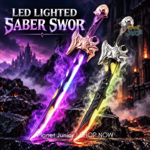🗡️ LED Light Saber Sword with Sound & Impact Sensing