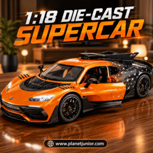 1:18 Premium Alloy Street Racing Car – Light & Sound