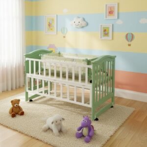 Baby Cot β Safe, Cozy & Stylish Sleep Space for Your Little One πβ¨