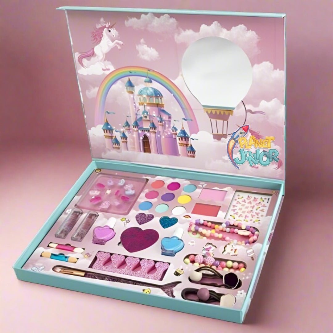 Beauty Cosmetics & Nail Art Box – Glam Makeup & Creative Styling Set - Image 2