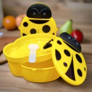 Ladybug Theme Double Layers Lunch Box