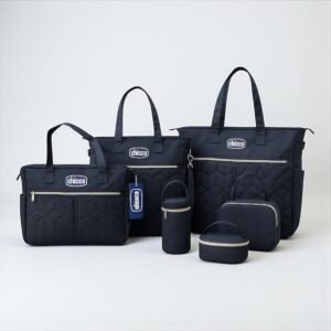 Complete Baby Diaper Bag Set For Travel Use