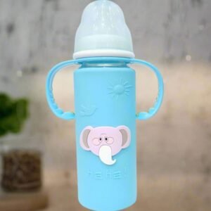 Elephant Baby Feeder 120ml with Soft Silicone Teat