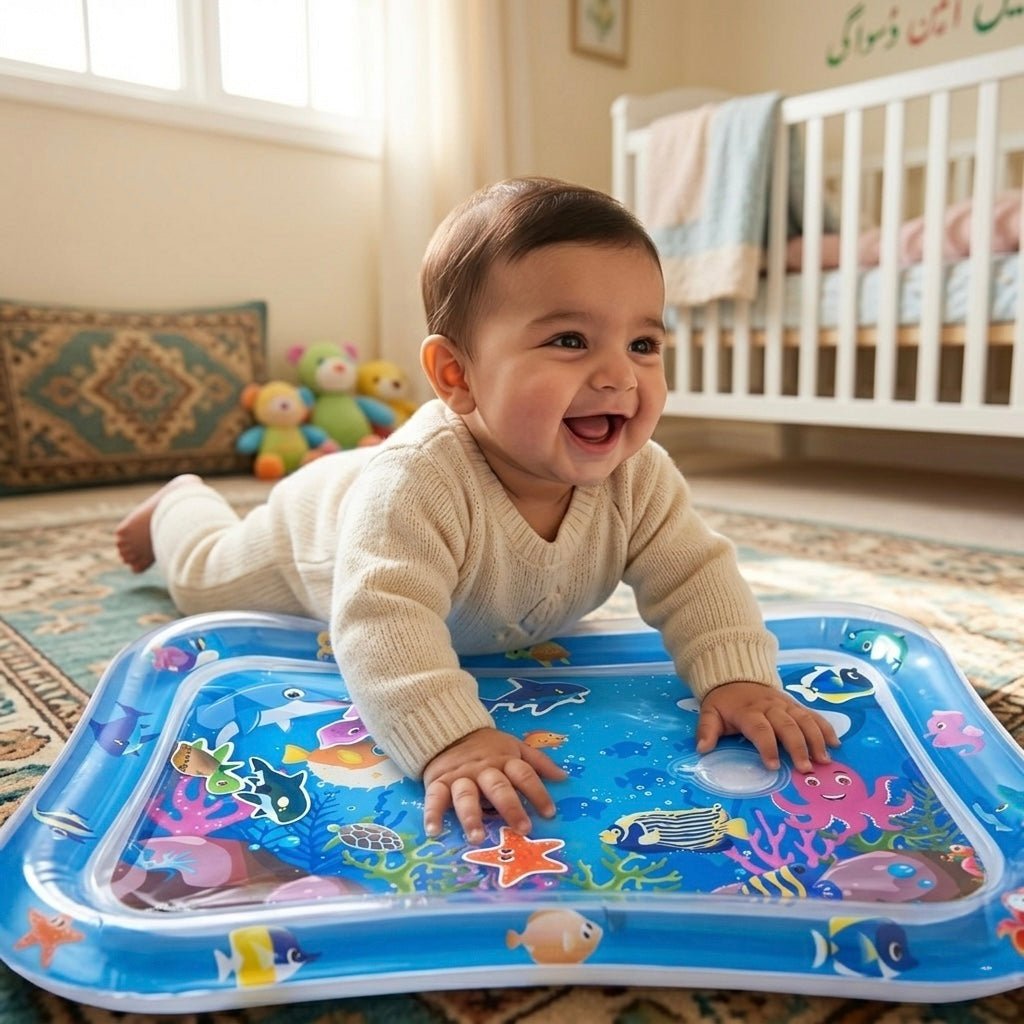 Inflatable Tummy Time Water Mat - Image 2