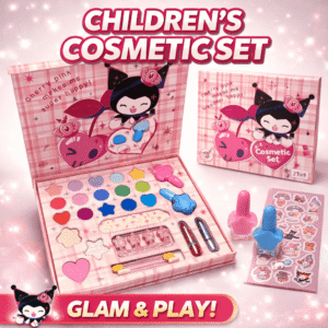 Kuromi Pretend Makeup Box β 25-Piece Cosmetic Play Set