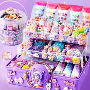 Kurumi Guka DIY Cream Sticker Craft Kit – 246 pcs of Creative Fun! ✨💕