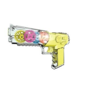Musical Toy Gun With Spinning Gears