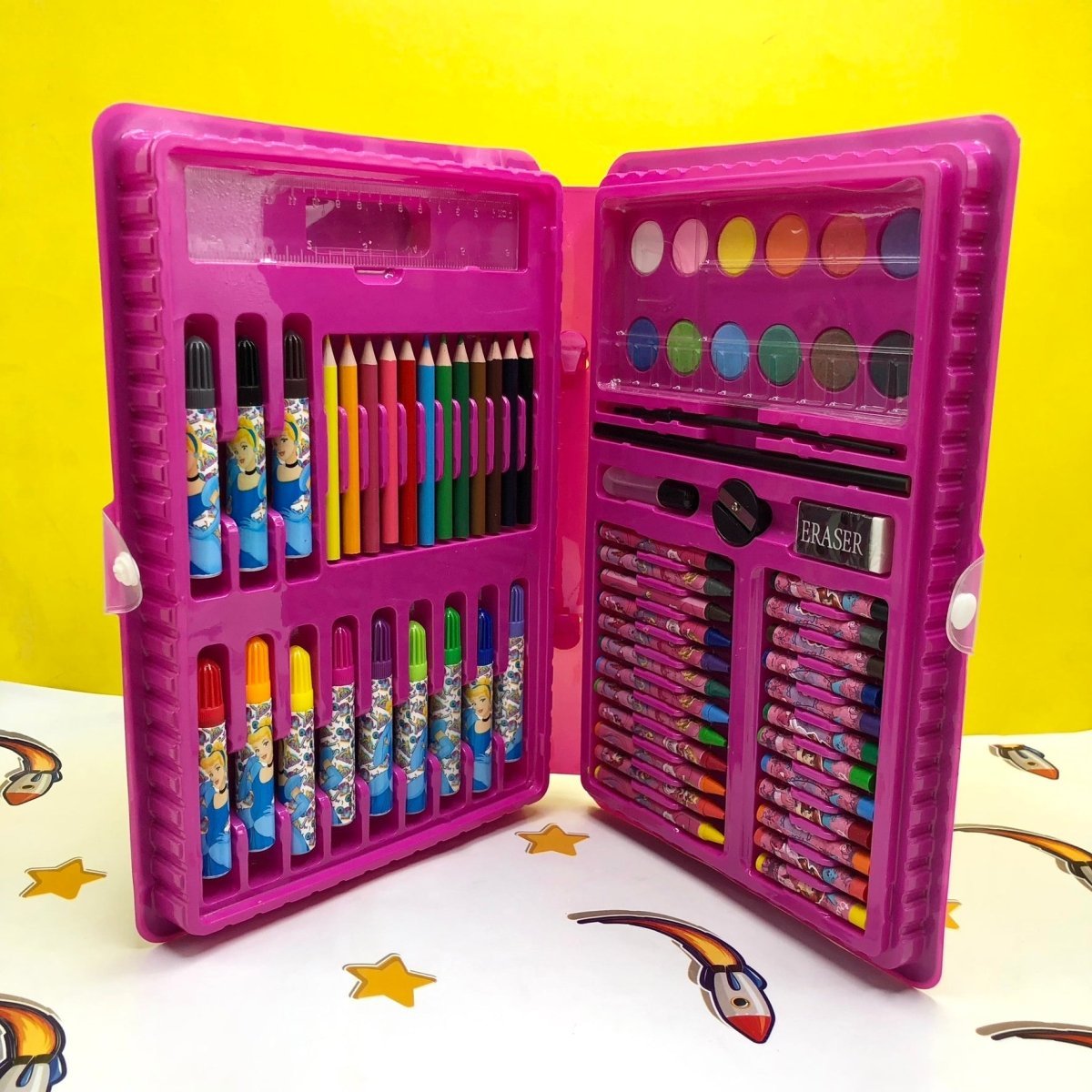 Princess Art Set in Carry Case | 68 PCS - Image 4