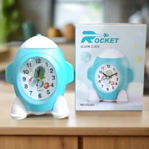 Rocket-Shaped Alarm Clock for Exciting Wake-Ups