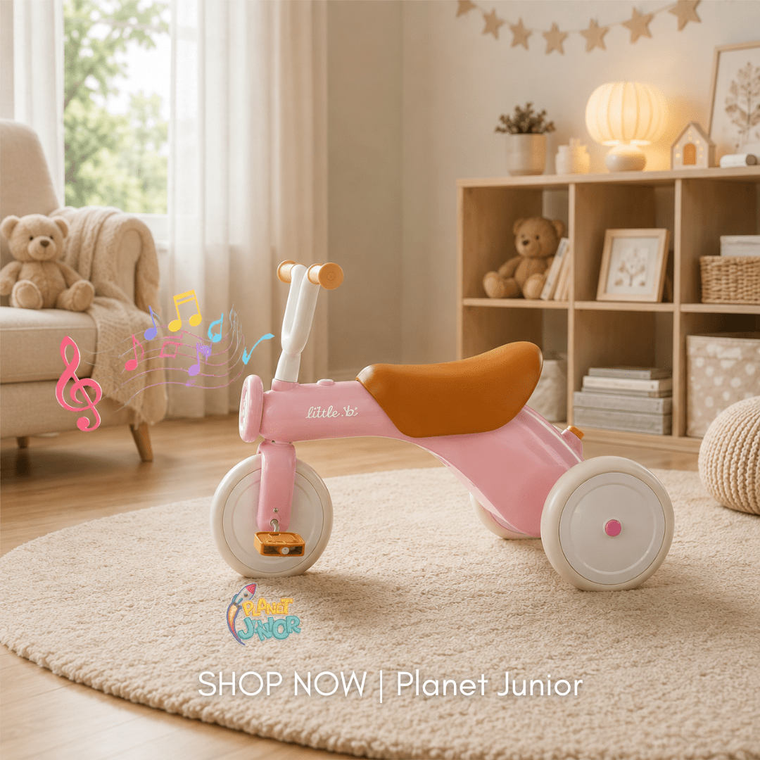 Kids Modern Tricycle with Lights & Music - Image 3