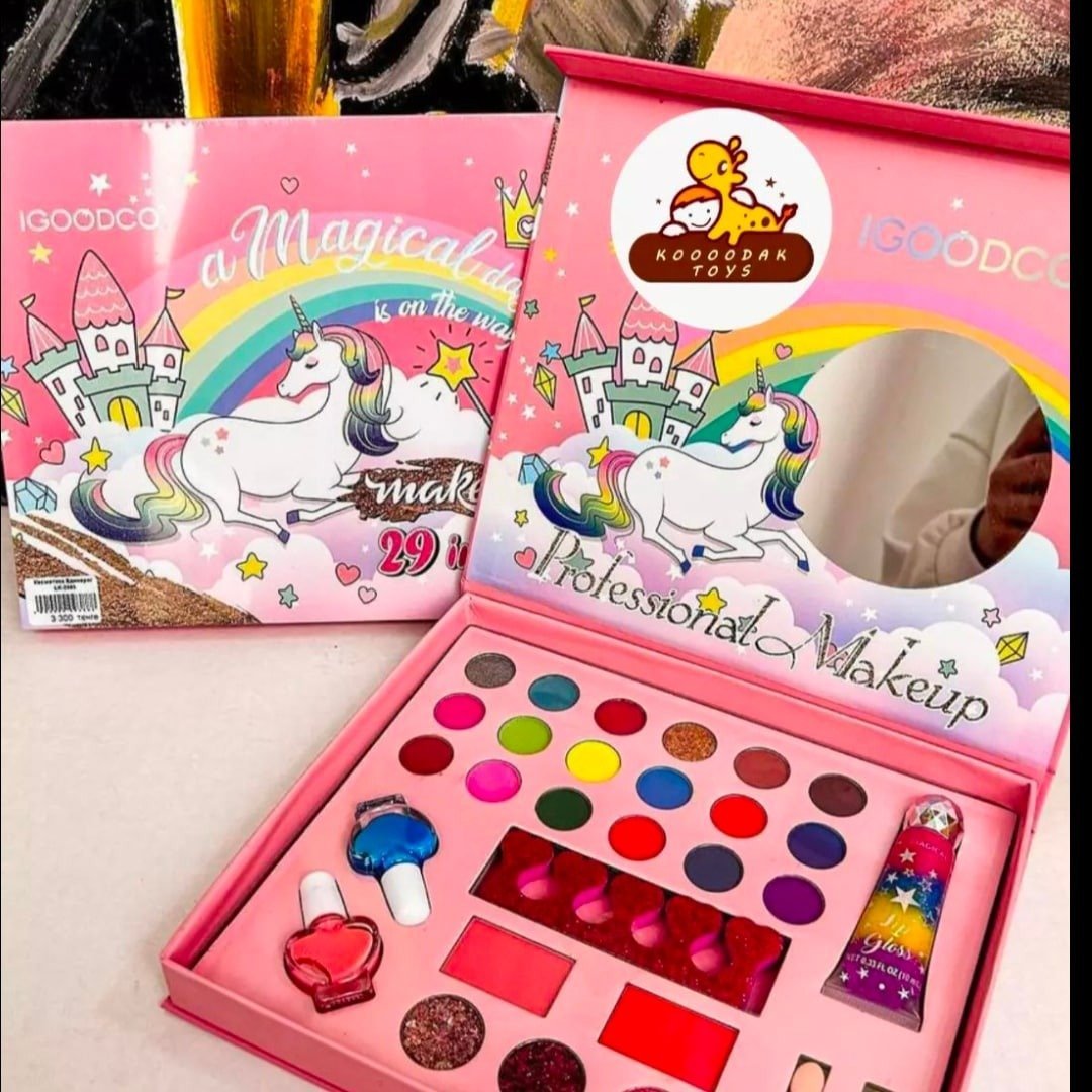 Unicorn Sparkle Makeup Kit Set for Girl - Image 2